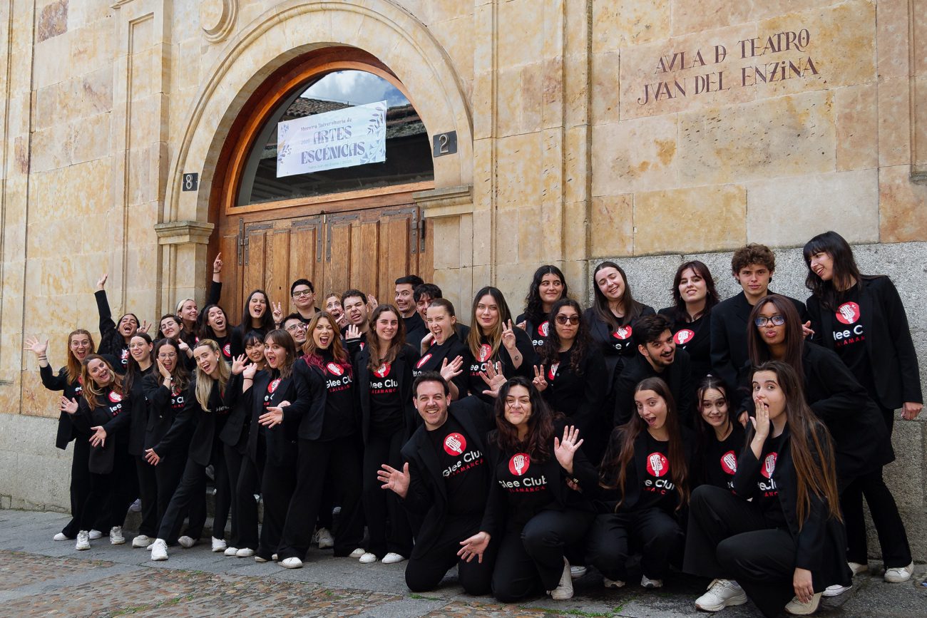 La compañía de teatro musical de Glee Club Salamanca